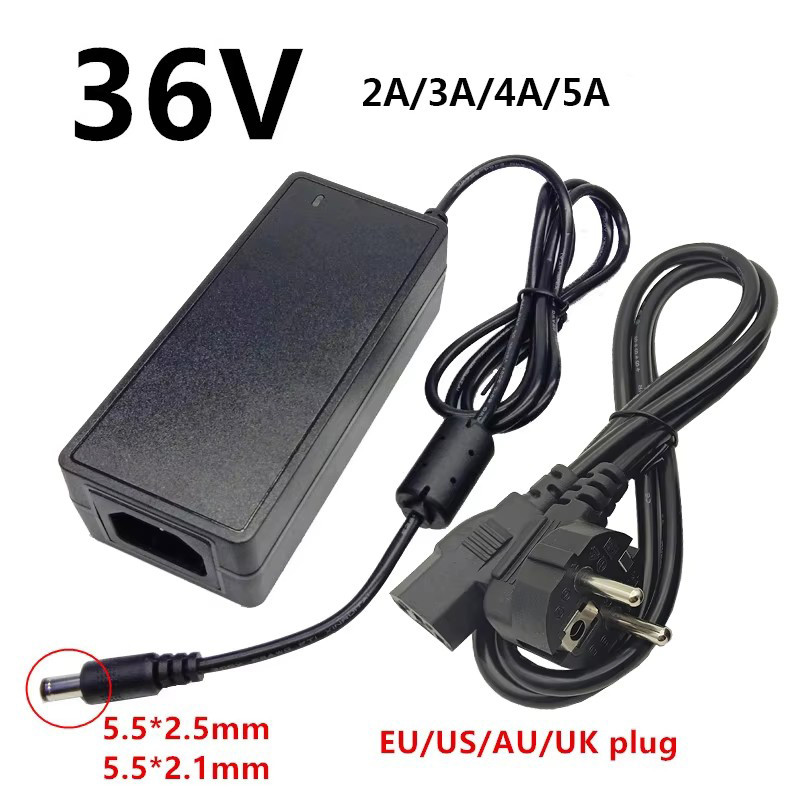 Universal AC DC 36V Power Adapter Supply 36 V 2A 3A 4A 5A 36 Volt Adaptador 36V5A Adaptor 36V4A 36V3