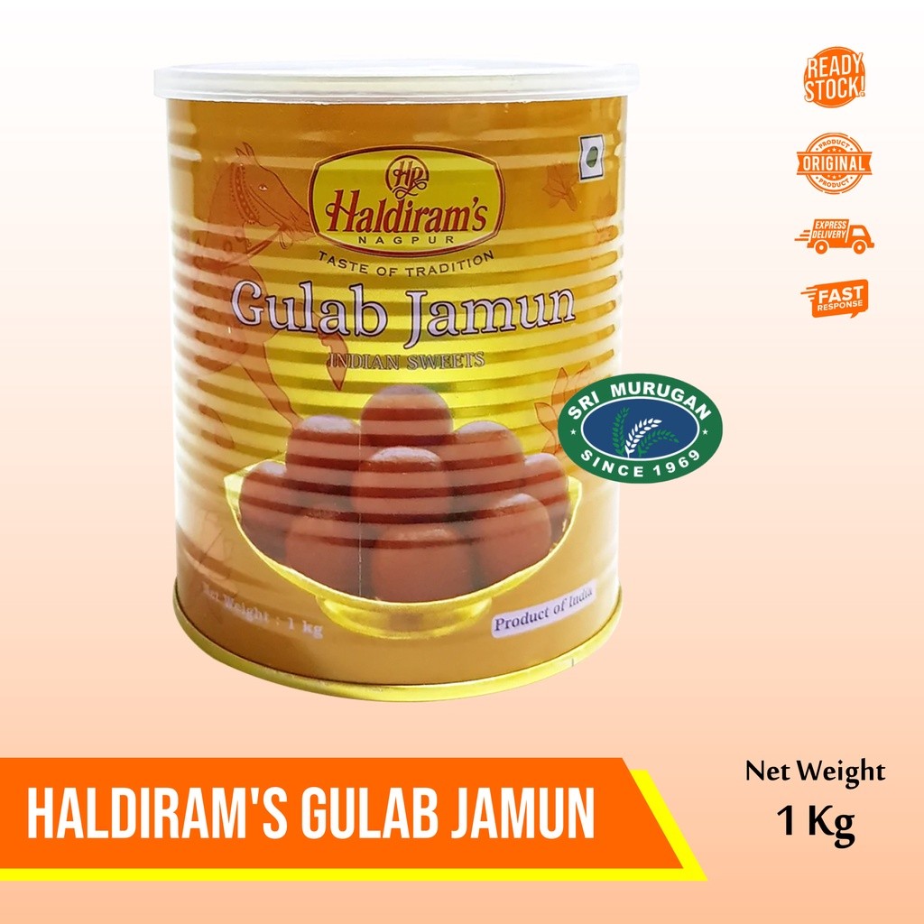 

HALDIRAM'S GULAB JAMUN 1 Kg
