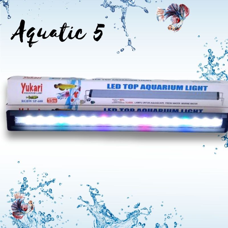 LAMPU AQUARIUM AQUASCAPE LED YUKARI RGBW SP 600