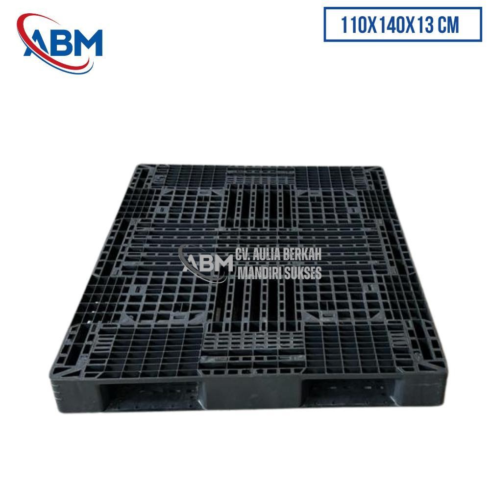 

Pallet Plastik Ukuran 110x140x14 cm - ABMAS71 - Hitam