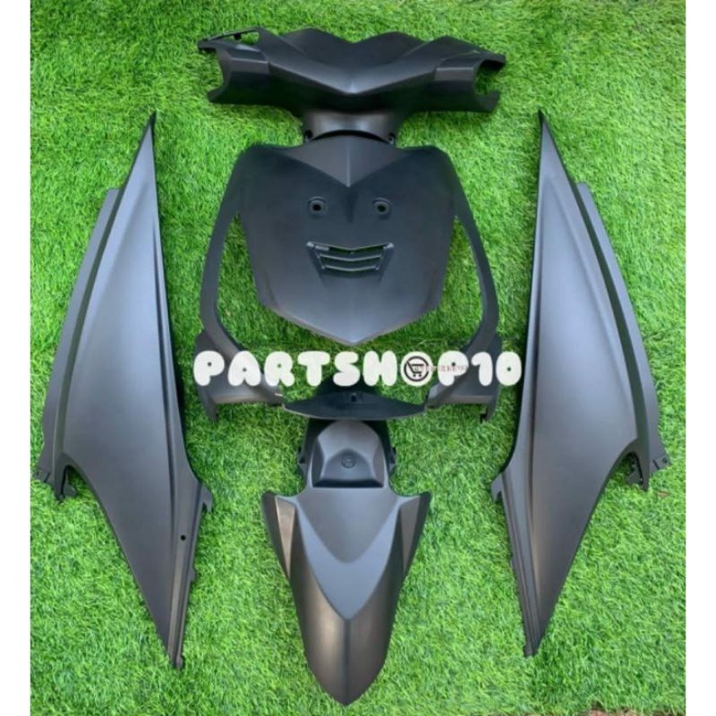 Cover Body Full Halus Honda Beat Karbu Merah Doff - Hitam Doff - Biru Doff - Silver Doff Terlaris / 