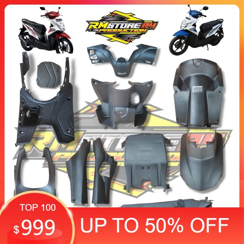 Cover Body Kasar Motor Honda Beat Fi 2013 2014 2015 - Cover Body Honda Beat Fi Stater Halus/Kasar