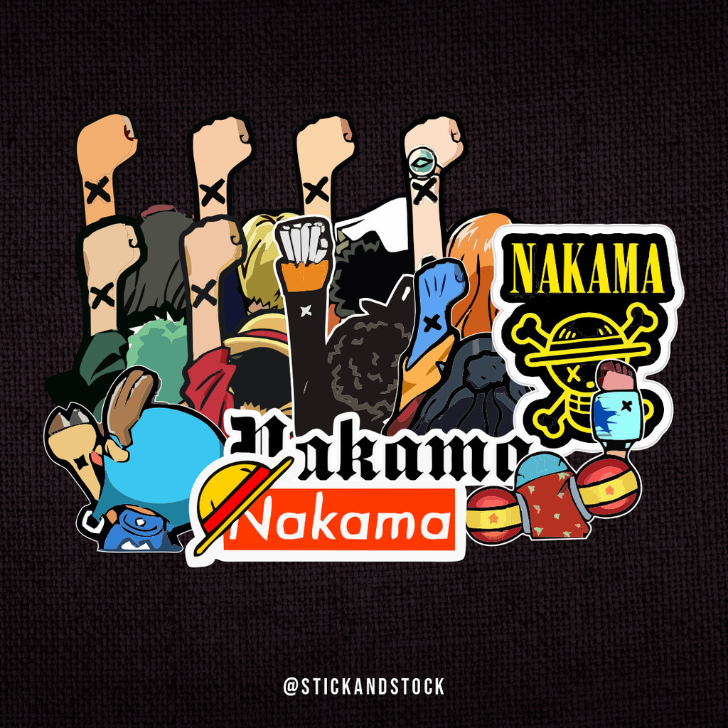 

Stiker Pack One Piece 1 | Sticker Tumbler | Sticker Hp Laptop Helm Motor