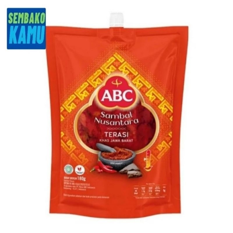 

ABC Sambal Terasi Pouch 180 gr