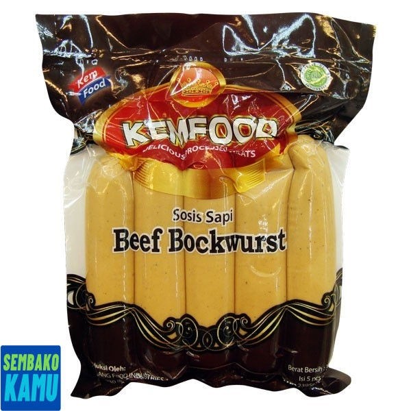 

Kemfood Bockwurst Natural 340 gr - Sosis