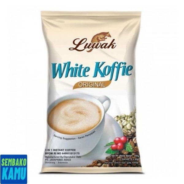 

Kopi Luwak White Coffee 9 pcs x 20 gr - Kopi