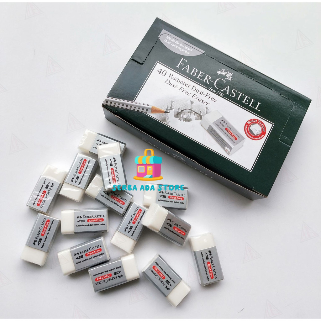 

Penghapus Faber Castell Dust Free Kecil Putih - SAS88