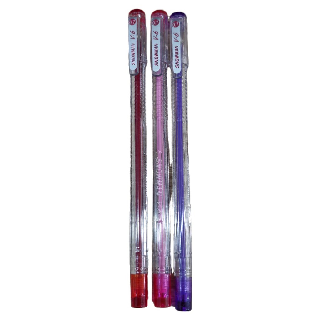 

V6 Pen - Snowman - V6 (Per Lusin ) / Boplen / Pulpen / ballpoint Atk