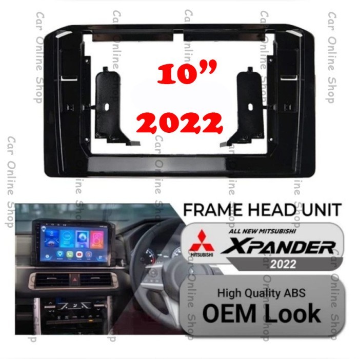 

Frame PNP Head Unit Android 10 inch Mitsubishi Xpander Cross 2022 Semua Merk