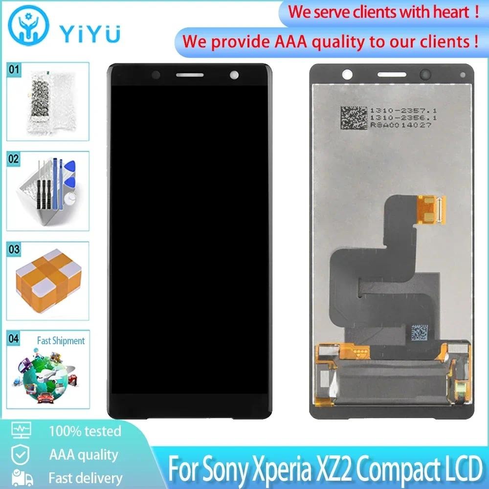 Original 5.0'' lcd For Sony Xperia XZ2 Compact LCD Display Touch Screen Digitizer Assembly Replaceme