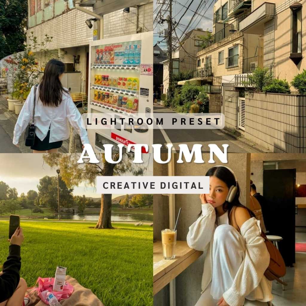 PRESET AESTHETIC | AUTUMN PRESET | LIGHTROOM