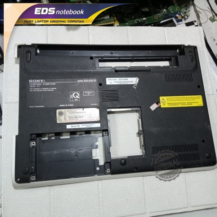 Casing Bawah Sony Vaio E Series SVE14 SVE141A11W SVE141B11W SVE141E11W SVE141J11W MBX-270 _black