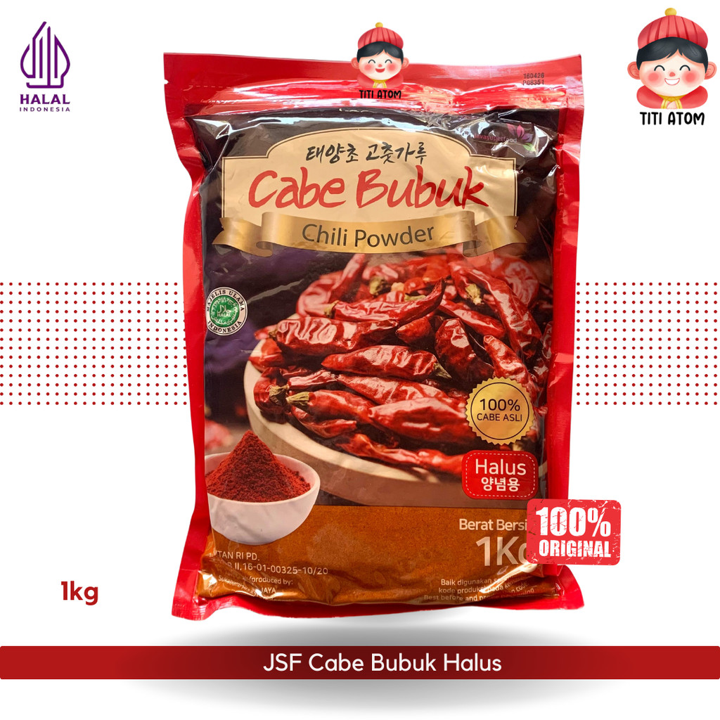 

Javasuperfood Bubuk Cabe Halus Gochugaru 1kg | Korean Chili Powder Pedas untuk Masakan & Usaha Kuliner