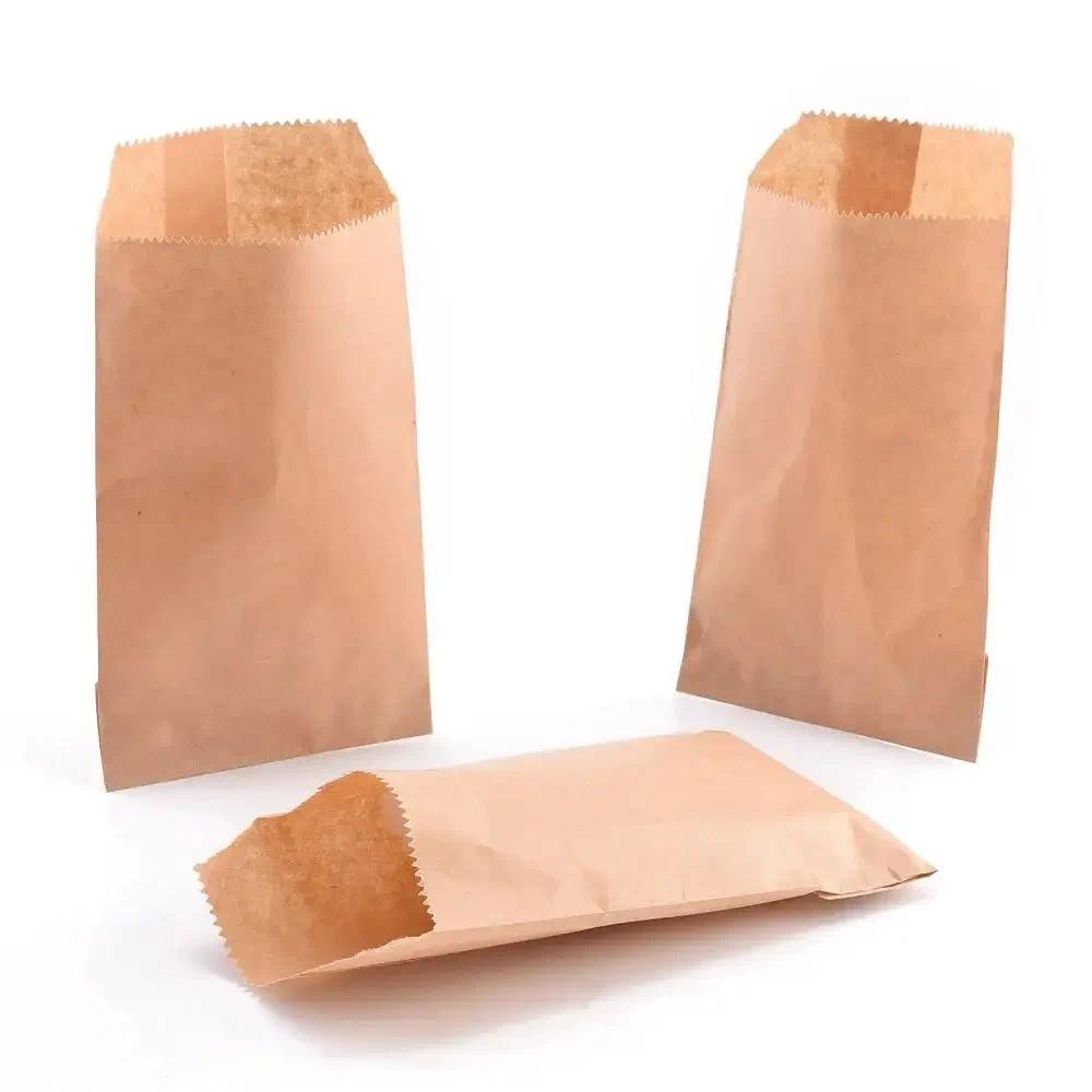

50PCS Mini Multicolor Kraft Paper Pouch Bags – Solid Color Gift Bags for Weddings, Parties, Invitations, and Greeting