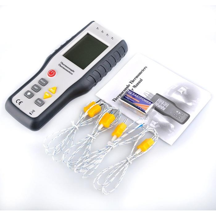 Thermocouple Digital 4-Channel tipe K