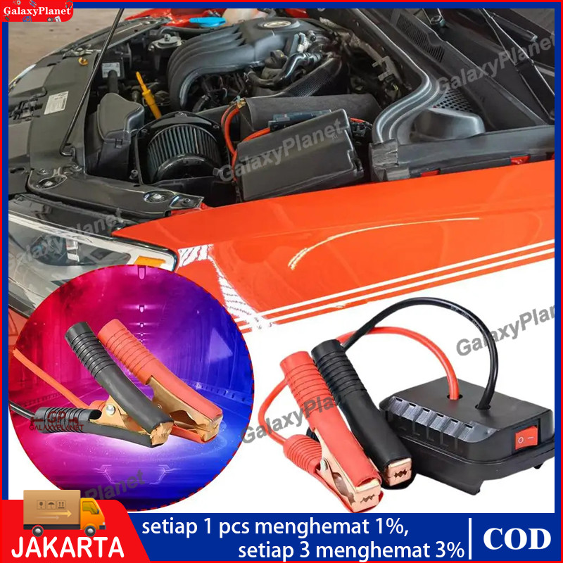 Konverter Pengisian Daya Starter Loncat Mobil untuk Baterai Lithium Makita Adapter Darurat Mobil