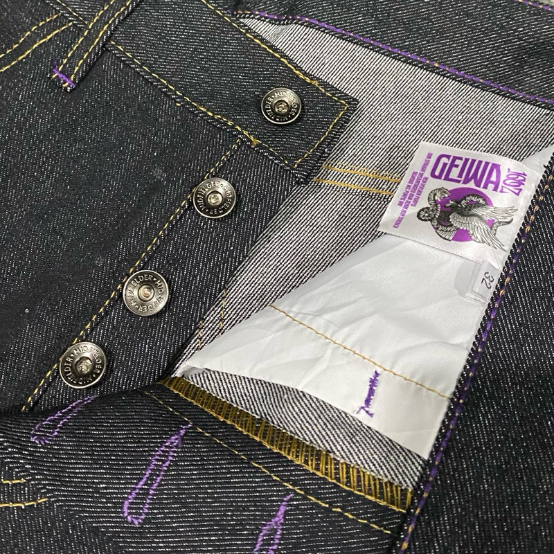 LIM_STORE Midfielder_denim - jeans denim pria 16oz new version geiwa sanforized