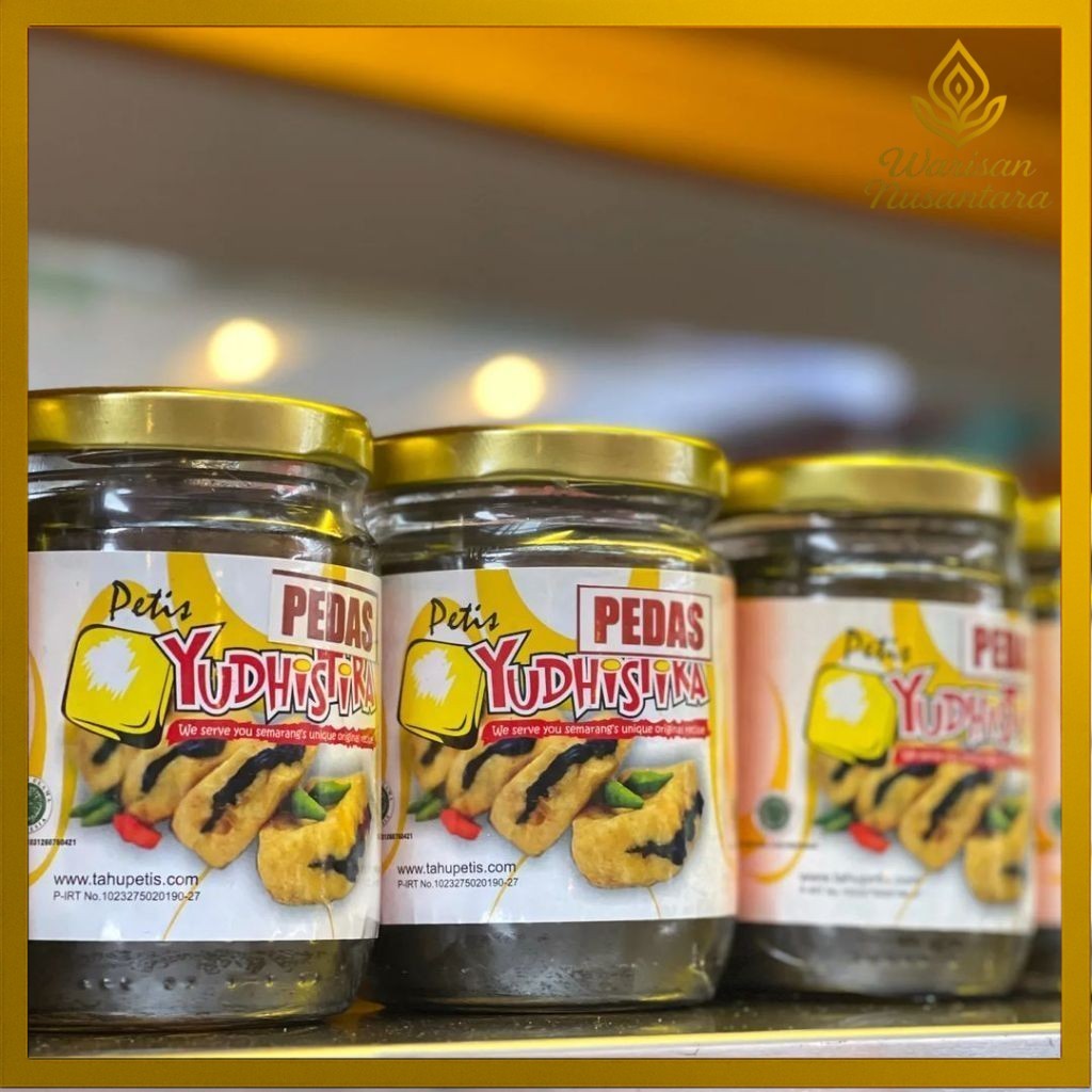 

Sambel Petis Udang Pedas dan Original Tahu Merk Yudhistira 250 gram Asli Khas oleh-oleh Semarang