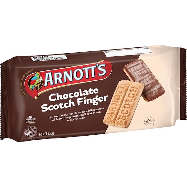 

Arnott's Chocolate Scotch Finger Biscuits 250g AUSTRALIA