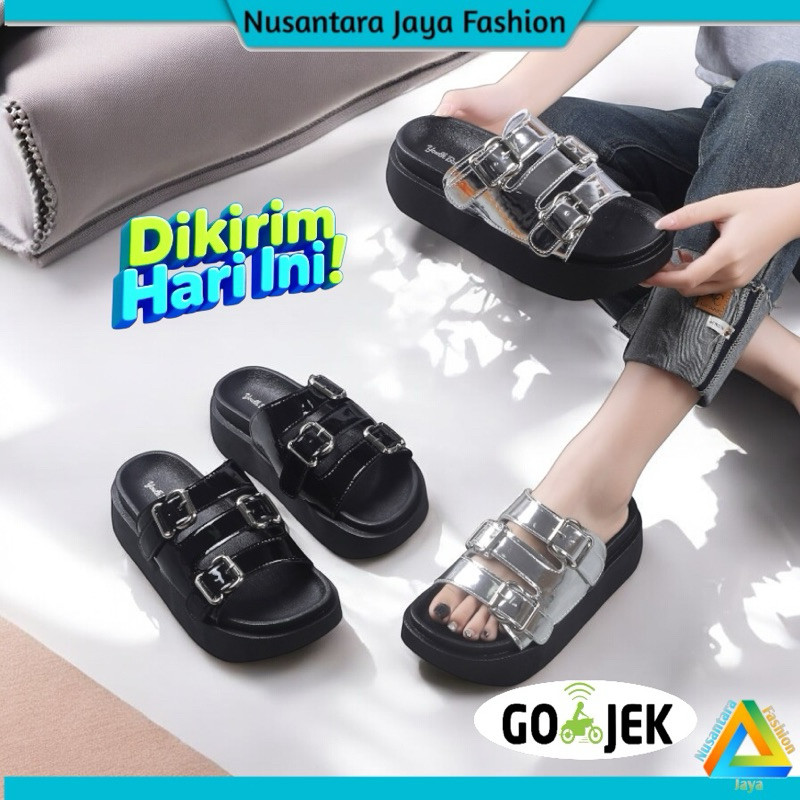 

PROMO BALANCE IMPORT Sandal Wedges Wanita Ban 3 NEWTHANG Trendy Terlaris 1380-1