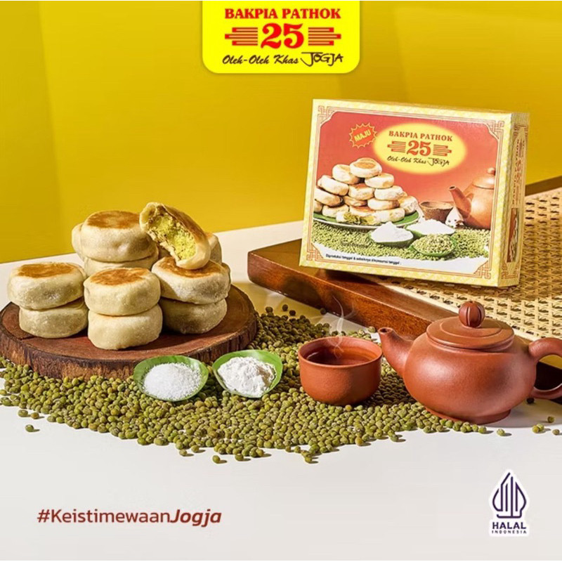 

[SIAP KIRIM SETIAP HARI] Bakpia Pathok 25 Jogja