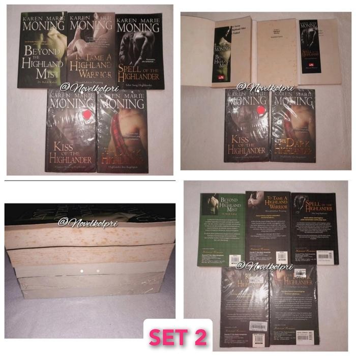 Highlander series - Karen Marie Moning - SET 2