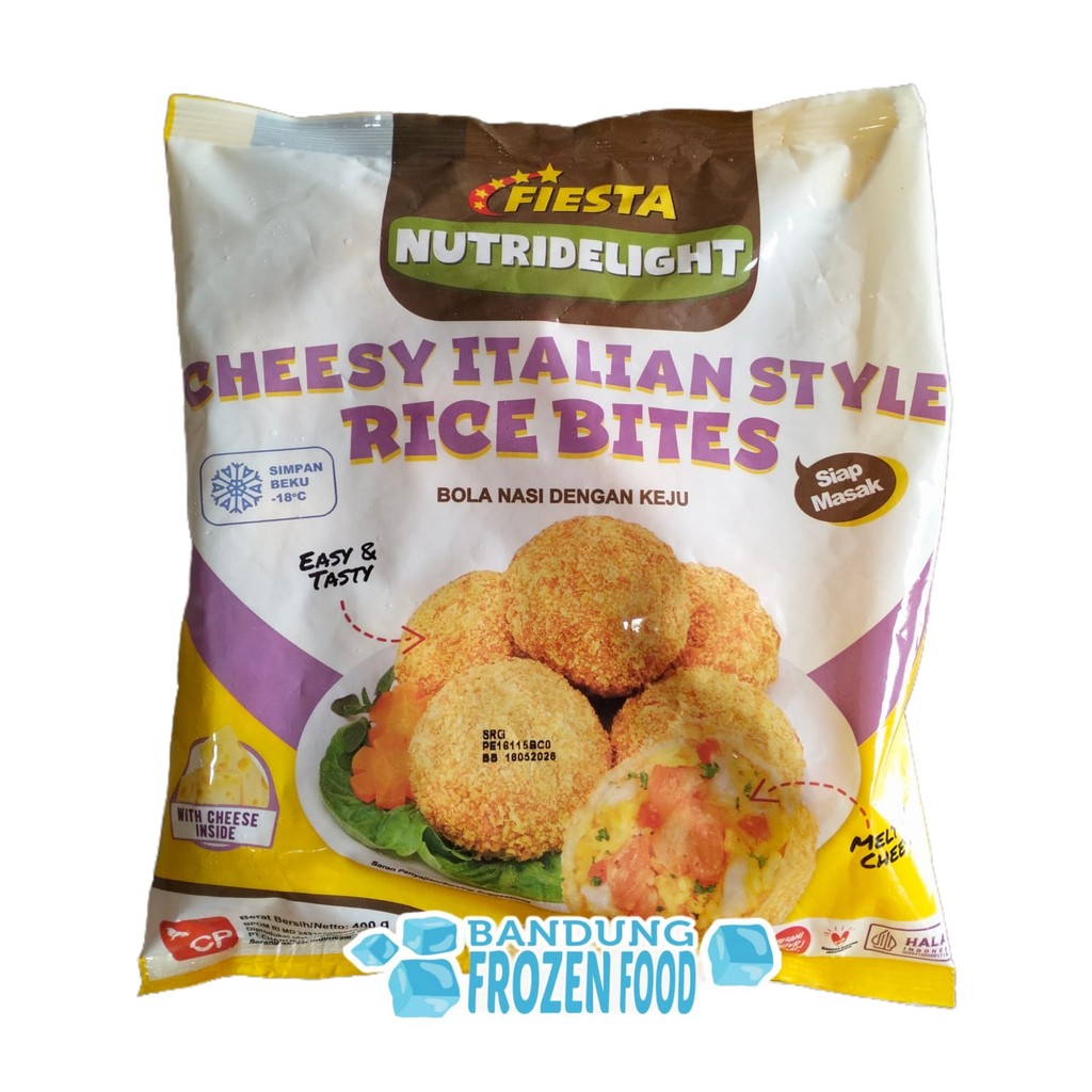 

FIESTA CHEESY ITALIAN STYLE RICE BITES 400 GR