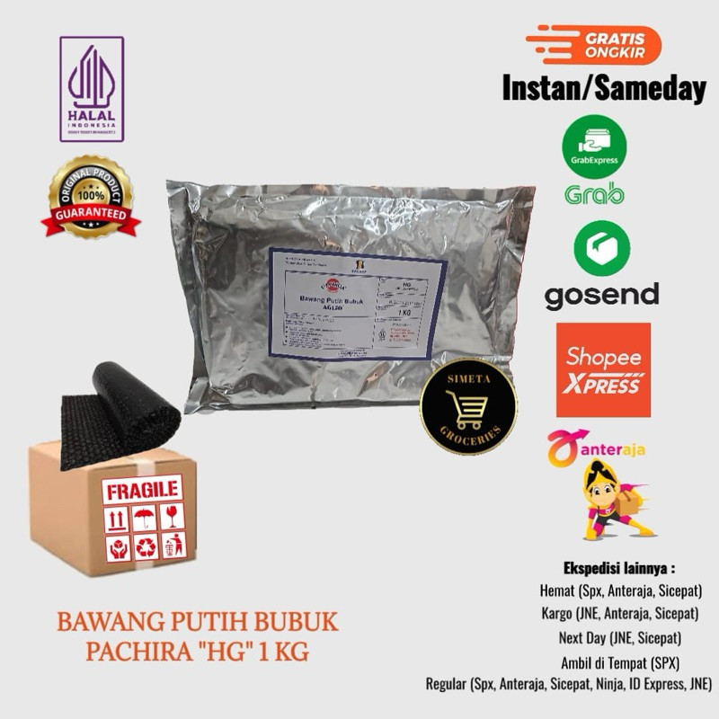 Pachira Aglio HG Bawang Putih Bubuk 1Kg