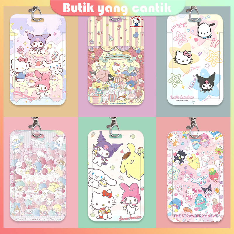 

Kartu Pelindung PVC Ramah Lingkungan Seri Sanrio Lucu+kabel Gantung Hadiah | Anti Demagnetisasi Dan Anti Pencurian Swiping | Kartu Pelajar/KTP/Kartu Transportasi/Kartu E-pembayaran Satu Kartu