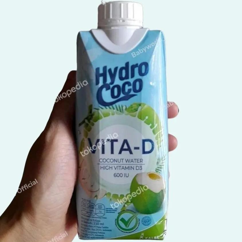 

Hydro Coco Vita D Minuman Air Kelapa Tinggi Vitamin D3 330ml