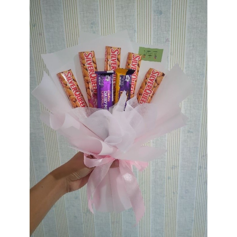 

Buket Coklat Silverqueen Mix Cadbury 25gr