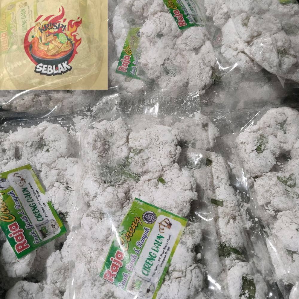 

Cireng gurih Tanpa bumbu rujak Seblak