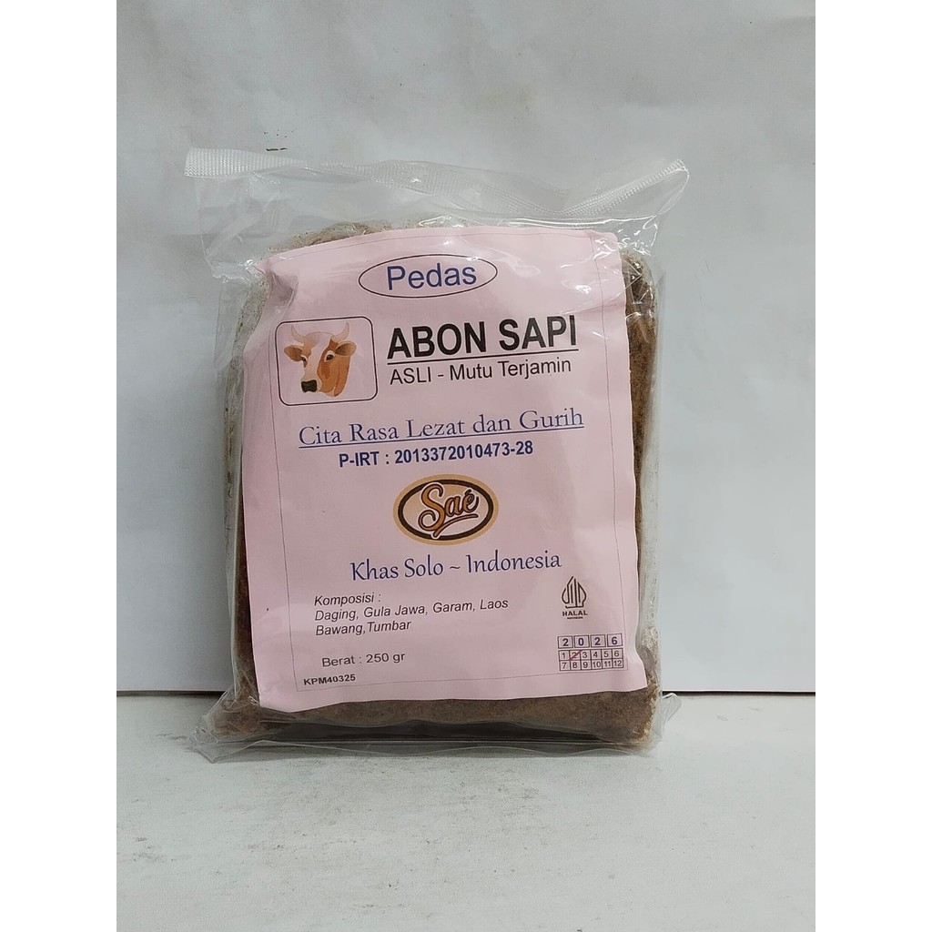 

SAE ABON SAPI PEDAS 250GR