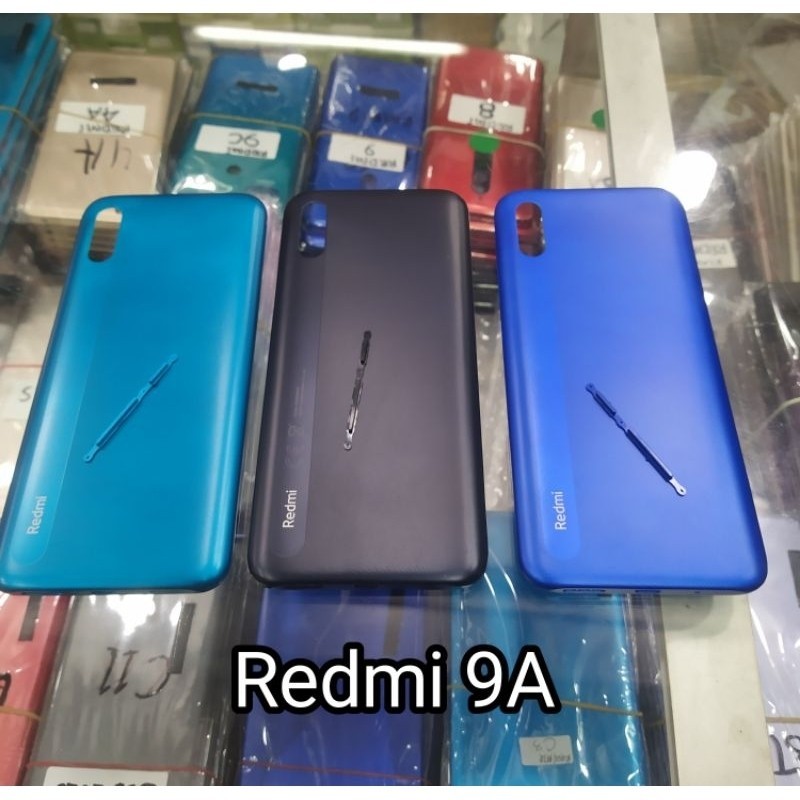 Backdoor Xiaomi Redmi 9A Back  Hausing Tutup Belakang Batre / Tutup Batre Redmi 9A Original