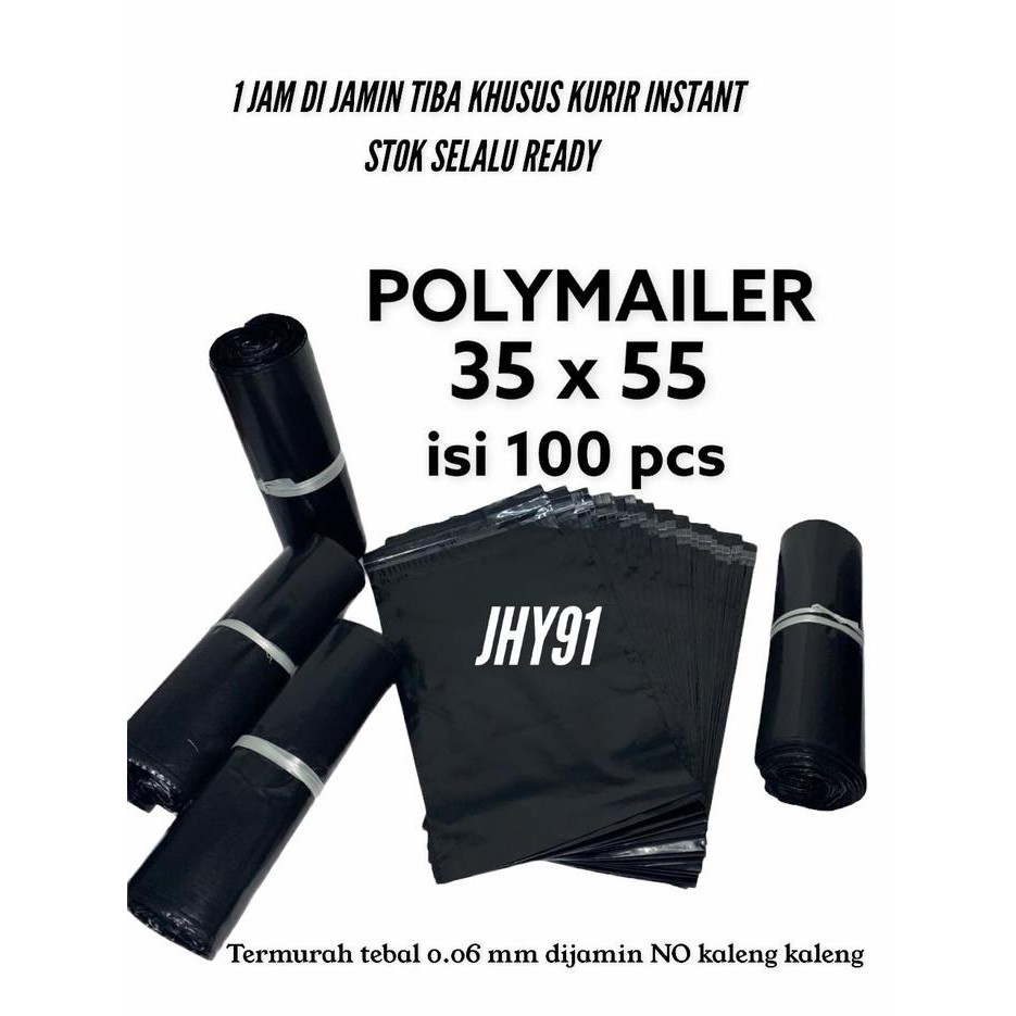 

PLASTIK POLYMAILER 35x50 +5cm kantong packing olshop