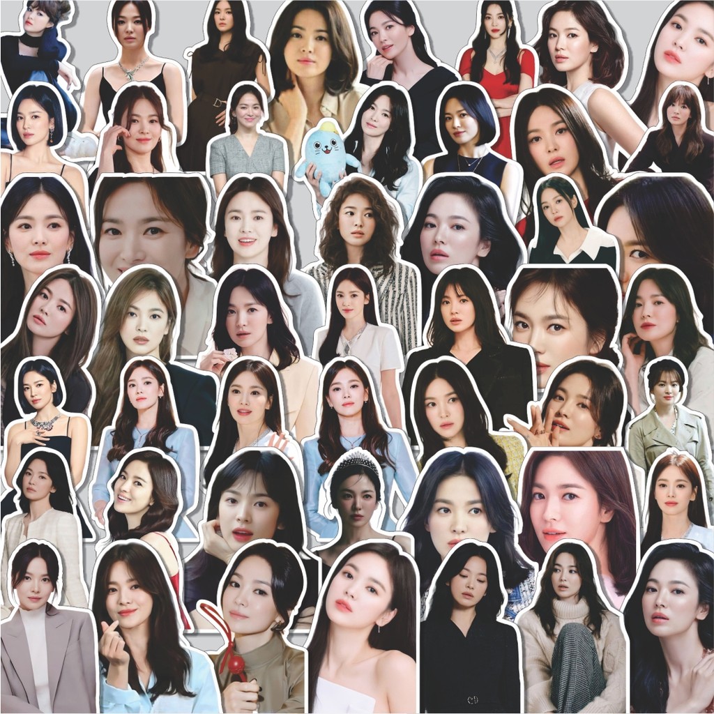 

Stiker Cutting Pack Stiker SONG HYE KYO Isi 100Pcs Series Aesthetic Lucu Keren Untuk Koper Bahan Vynil