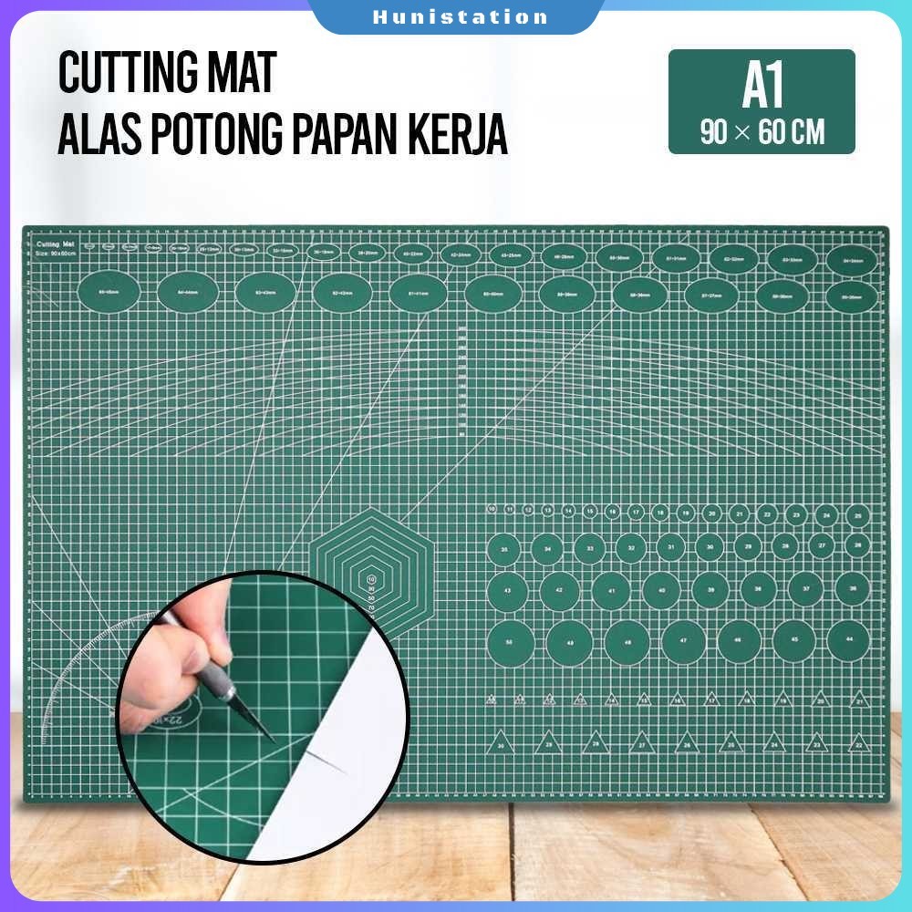 

Taffware Working Pad Cutting Mat Alas Potong Papan Kerja A1 90x60cm - QJ4