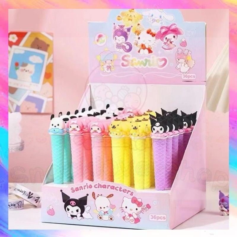 

Pulpen Bentuk Cone Ice Cream Motif Sanrio Kuromi