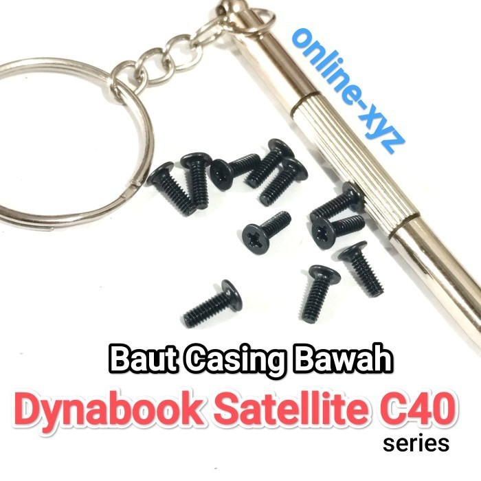 baut mur sekrup casing Dynabook Satellite C40 h g j C40h C40g C40j