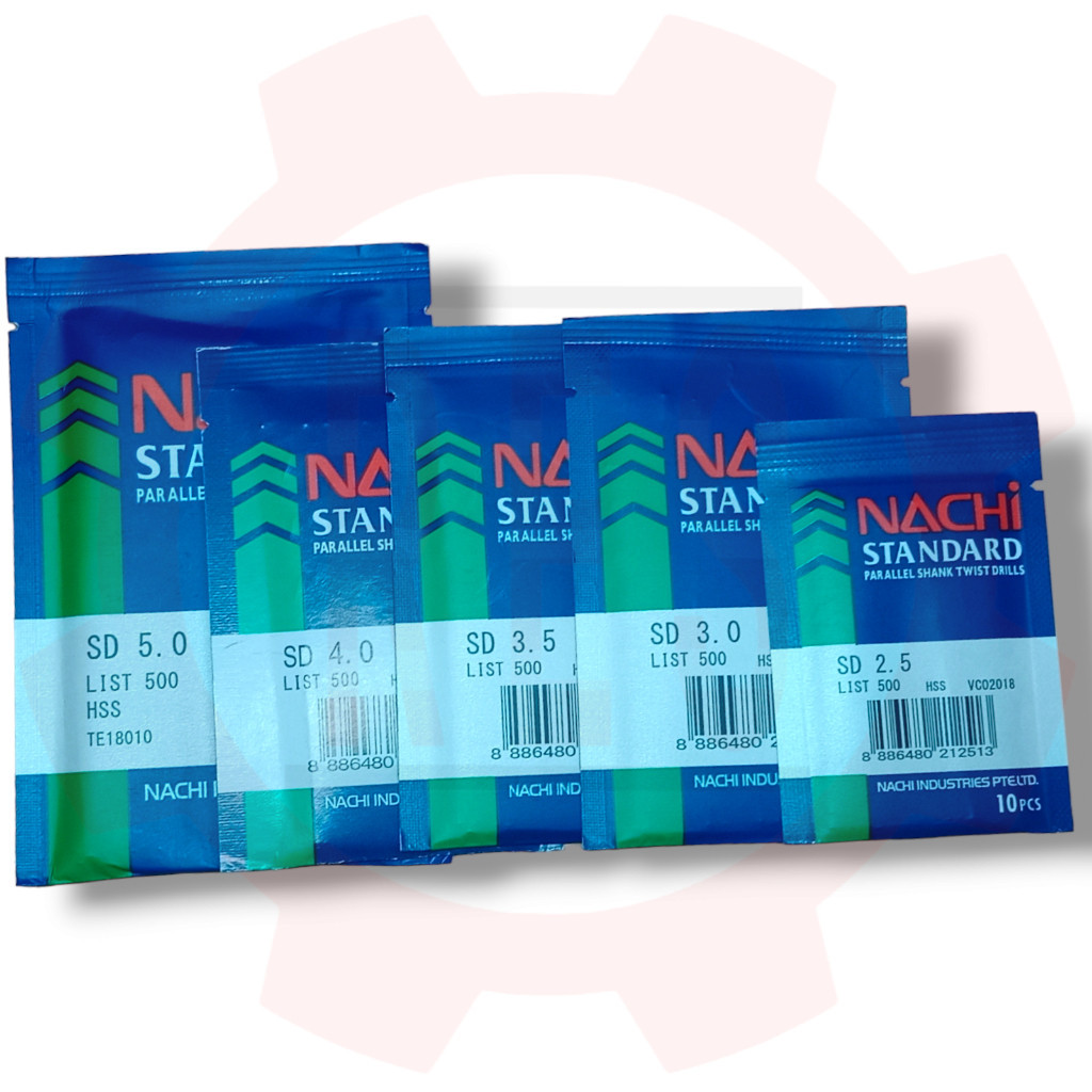 [RES] NACHI 2.5 - 3 - 3.5 - 4 - 5 MM MATA BOR MATABOR BESI HSS