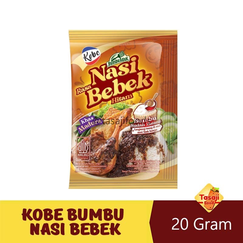 

Kobe Bumbu Nasi Bebek Bumbu Hitam 20gr