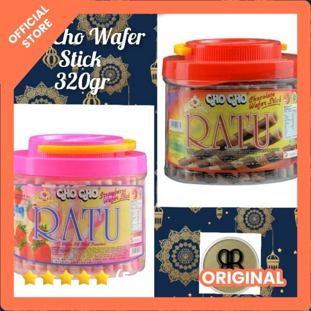 

Cho Cho Wafer Stick RATU 320gr Astor chocho