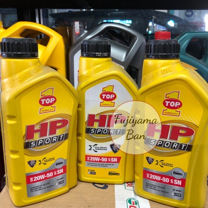Oli Mesin Top 1 HP 20W 50 Khusus Mesin Bensin (1 Liter)