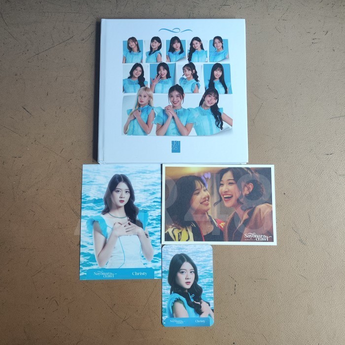 [KUALITAS TERBAIK] Photopack & Photocard JKT48 Sayonara Crawl Set | Christy & Zee