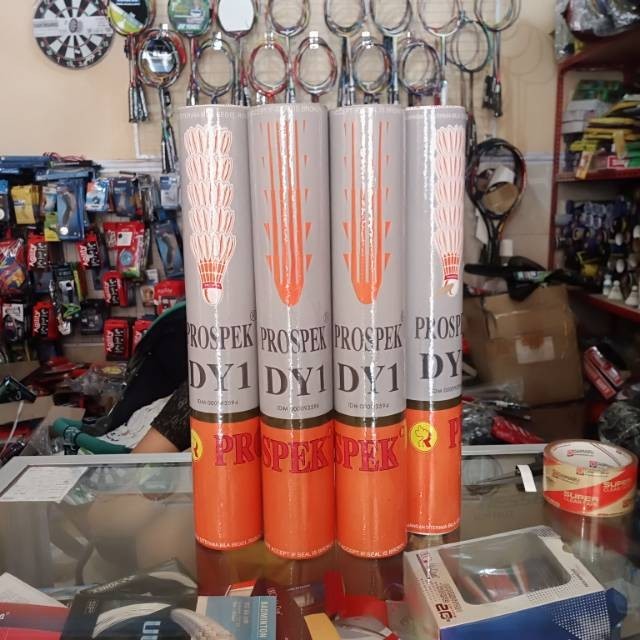 KT54EW Shuttlecock badminton prospek oranye / kok bulutangkis prospek orange