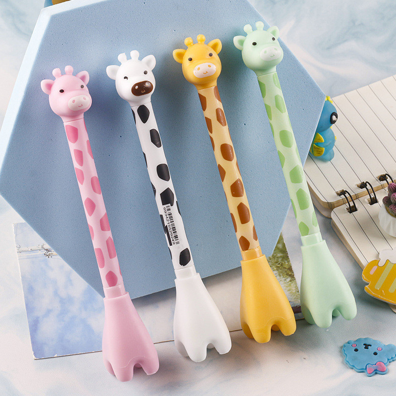 

ACEH.NBL 130874 PULPEN GEL MOTIF ANIMAL GIRAFFE / BOLPOIN GEL MOTIF JERAPAH / PENA GEL MOTIF LUCU