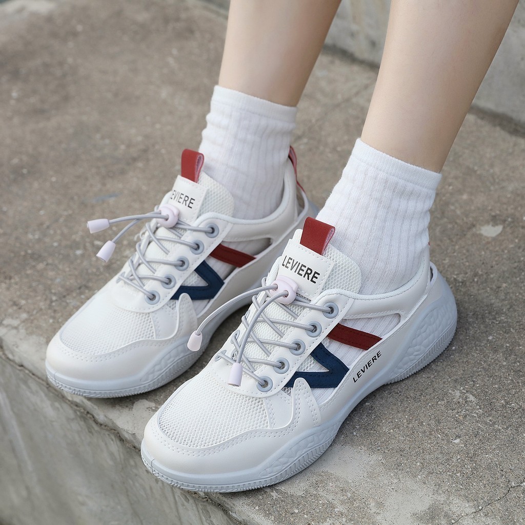 Jisoo FREE BOX Sepatu Sneakers Wanita Premium Quality LV0462