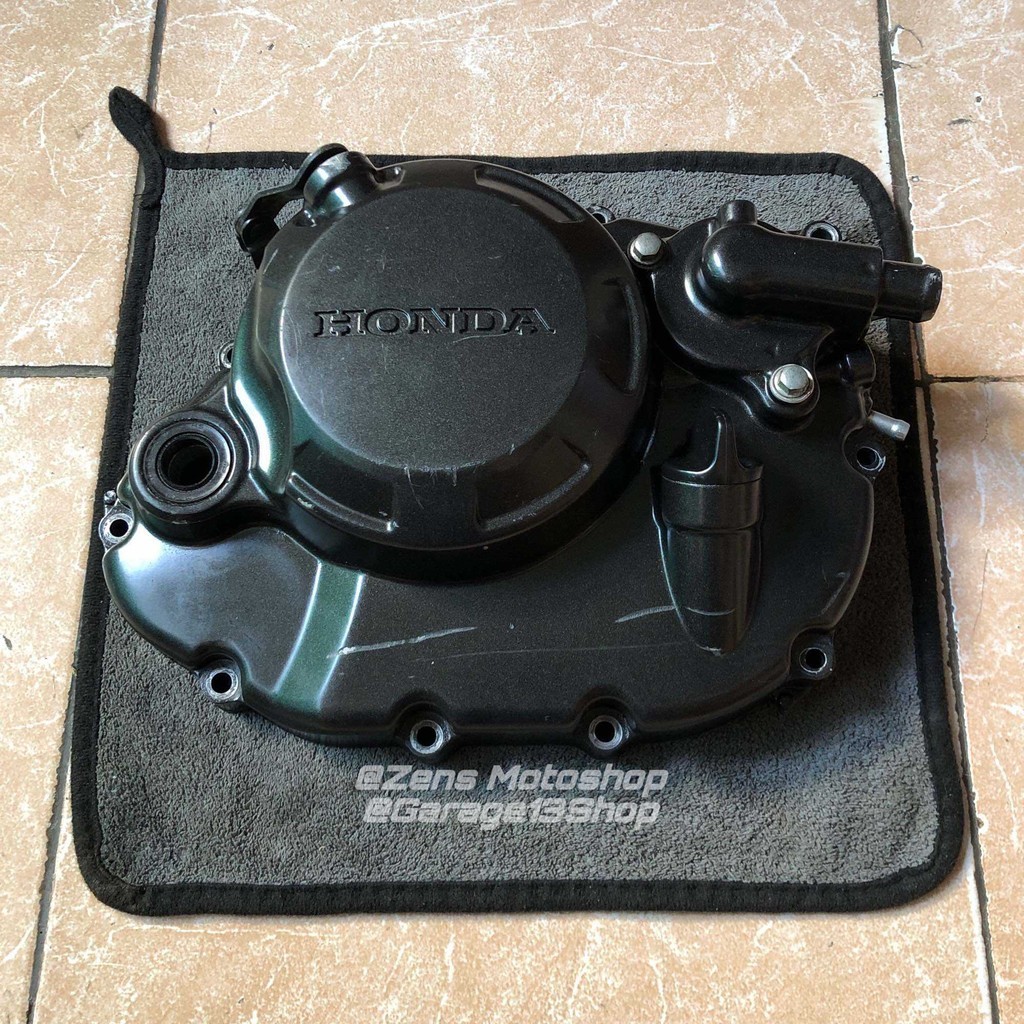 Blok Kopling Cover Rengkes Kanan Honda CS 1 Sonic 125 Old KWC Original Copotan