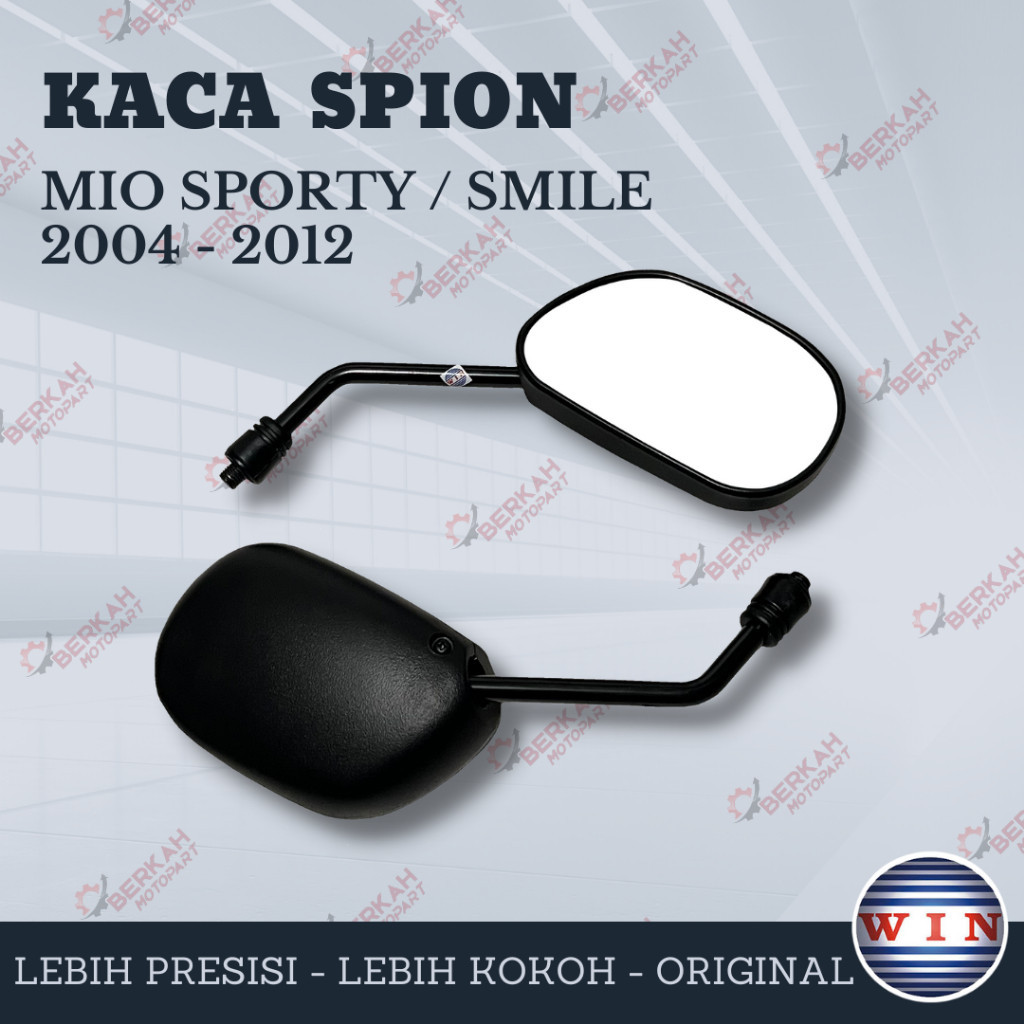 Kaca Spion Motor Yamaha Mio Sporty Smile M3 Soul J GT Z S Vega R RR ZR Murah Ori Original Merk Win