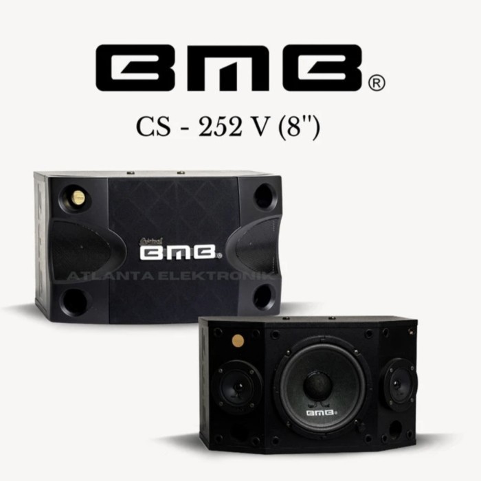 Speaker BMB CS-252V / CS 252 V /CS252V 8 inch Original Garansi 3 Tahun